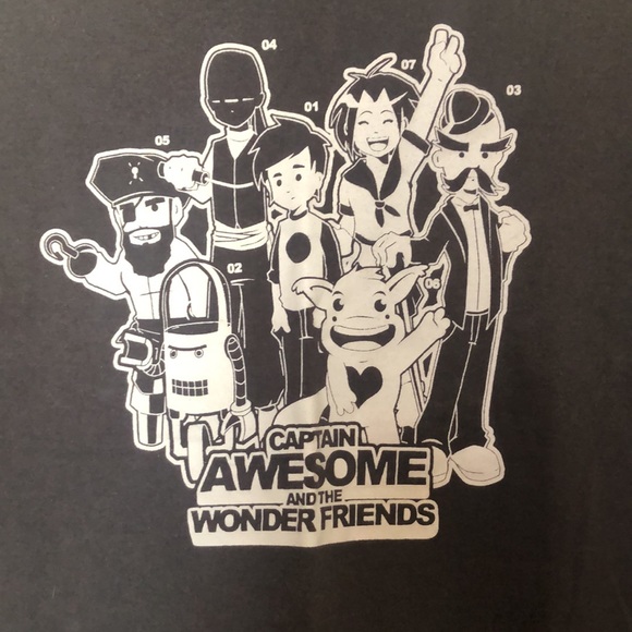 Captain Awesome and the Wonder Friends Tee - Picture 2 of 4